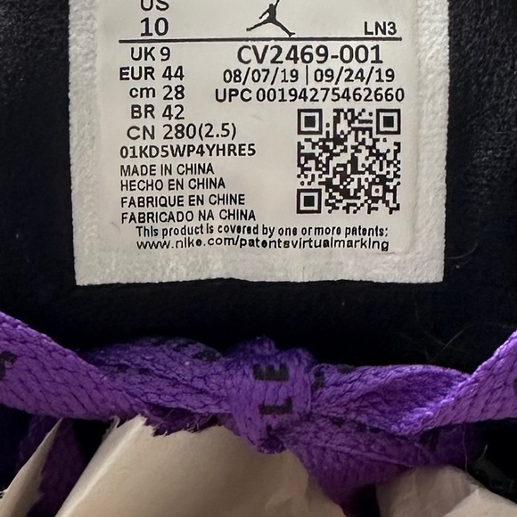 JORDON RETRO 14 {db} IRIDESCENT MENS US 10 - Picture 3 of 7